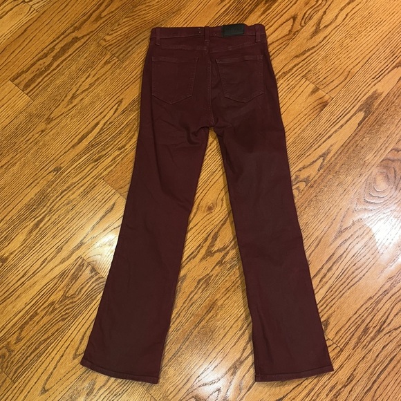 Pistola Woman’s Maroon Jeans Size 24 - Picture 4 of 6